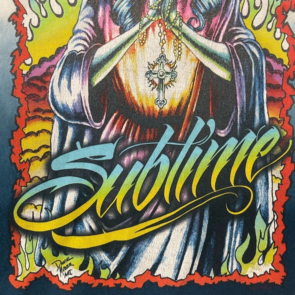 *SOLD* SOLD* Sublime vintage graphic tee day of the dead picture - Picture 6 of 11